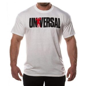 Shop Universal Nutrition Men's T-Shirt in White - Size L - Large